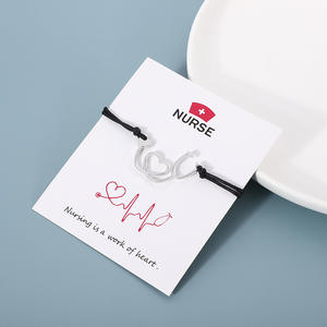 Produttore dentista igiene dentale igienista OT PT terapia EMT emergenza medica LPN infermiere cura stetoscopio ciondolo braccialetto - Product Image 1