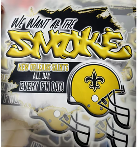 Pegatinas impresas <span class=keywords><strong>NFL</strong></span> de transferencia de calor DTF personalizadas, diseño de <span class=keywords><strong>ropa</strong></span> a presión fácil de aplicar para camisetas, Material PET de plastisol - Product Image 1