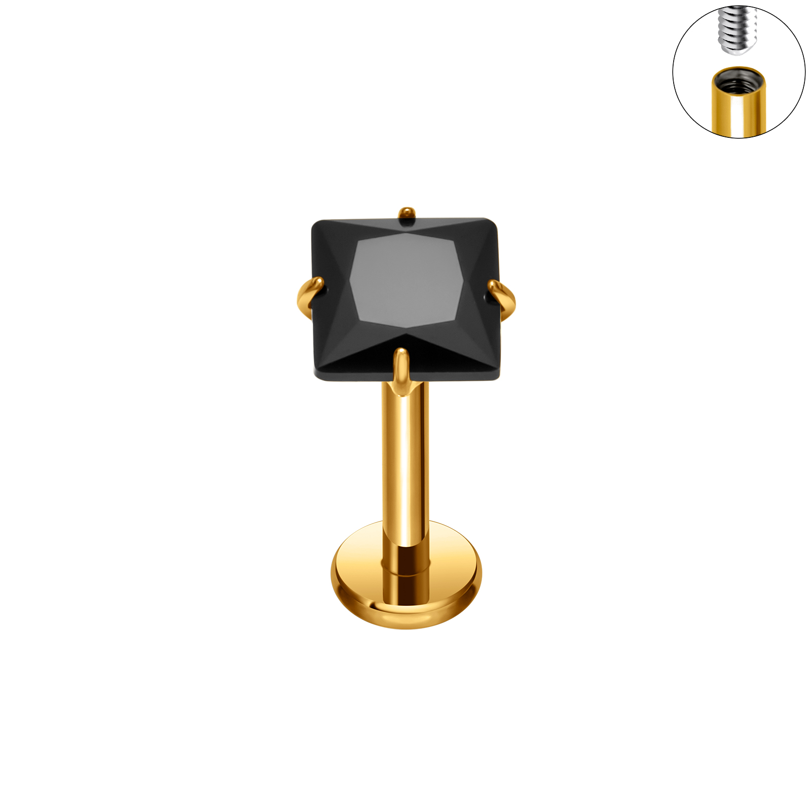 PVD Oro Nero Cristallo