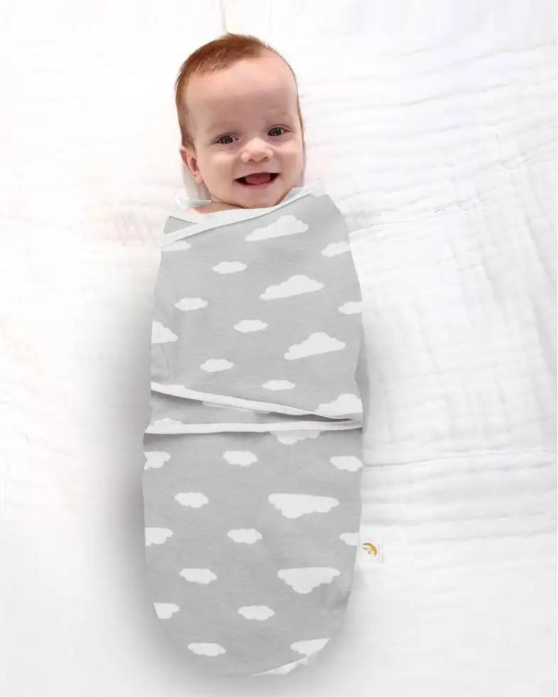 Gift100 % Cotton Soft Baby Swaddle Wrap Sacs de couchage pour bébé Sac de couchage pour bébé wrap swaddle couvertures sleepsack