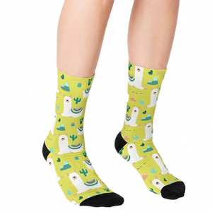 <span class=keywords><strong>Calcetines</strong></span> Deportivos Personalizados con Logotipo para Hombre y Mujer, <span class=keywords><strong>Calcetines</strong></span> de Algodón para Gimnasio, Deporte, Skate, Hip Hop, Streetwear, Harajuku, Térmicos, de Compresión, Atléticos - Product Image 2
