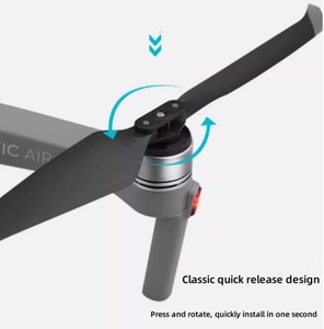 Alas de hélice plegables rápidas Mini3/4Pro/Avata2 de bajo ruido adecuadas para accesorios de drones como palas de hélice <span class=keywords><strong>3</strong></span>/Air3/2s - Product Image 4