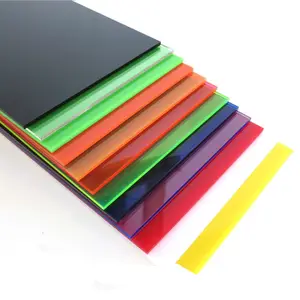 Professional Acrylic Sheet Supplier 2mm 3mm 5mm Thick Acrylic Plastic Sheet Pmma Mma Color Acrylic For Display