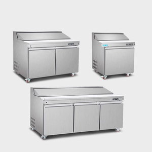 Thương mại <span class=keywords><strong>salad</strong></span> chuẩn bị bảng 3 cửa 1.8m <span class=keywords><strong>salad</strong></span> Bar hiển thị tủ lạnh wokbench tủ lạnh - Product Image 2