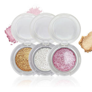 BBC brillo ojos sombras brillo 3D brillo sombra de ojos vegano <span class=keywords><strong>paleta</strong></span> de sombras de ojos de alta calidad venta completa - Product Image 1