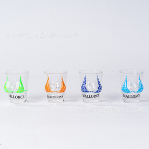 Mini-verre à vin créatif en forme de maillot de bain, souvenir imprimé, fabriqué à Quanzhou - Product Image 5