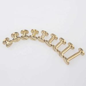 10 pièces petit bouton d'arc en laiton massif vis clou <span class=keywords><strong>Rivet</strong></span> ceinture arrière pour la <span class=keywords><strong>couture</strong></span> <span class=keywords><strong>à</strong></span> la main bricolage accessoires en cuir matériel - Product Image 6