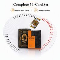 Cartes à Jouer Personnalisées Chaguwen - Papier Écologique Durable, Logo Personnalisé & Design en Relief, Matériau Flexible pour Utilisation Promotionnelle