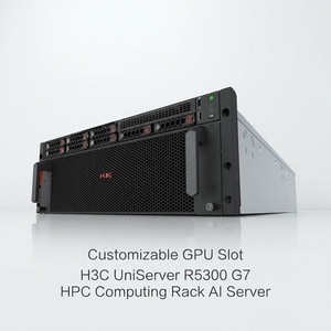 Servidor H3C UniServer R5300 G7 Personalizable con Ranura para GPU, Rack de Computación HPC, Servidor de IA R4300 G7 2U, Servidor Original H3C con CPU - Product Image 1