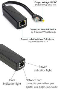 Высокое качество EN-PS0502 Plug and Play IEEE 802.3af USB Активный разветвитель питания через Ethernet 48 В до 5V2.4A сплиттер PoE - Product Image 3