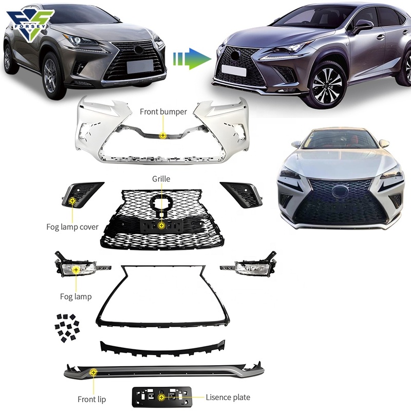 Lexus Nx 2018 Front Bumper Sport
