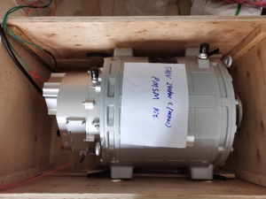 Kit de Motor de 120KW 540V PMSM, 2500rpm, 2800N.m, Controlador de Motor, Kit de Conversión EV para Camiones Pesados de 30 Toneladas, Electrodomésticos y Embarcaciones - Product Image 1