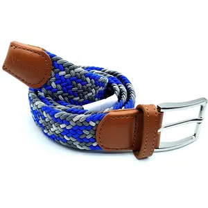Vendita calda colorata ampia cintura elastica fettuccia elastica moda cintura Golf donne cinture elastiche