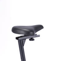 Vélo d'exercice et elliptique 2-en-1 tendance, polyvalent, à vitesse réglable, résistance magnétique à 8 niveaux, design pliable pour usage domestique