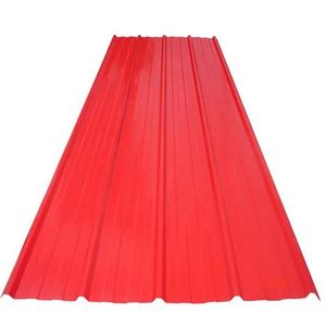 Panel de Techo Corrugado Galvanizado Prepintado PPGI de 0.5 mm de Espesor, Revestimiento de Pared con Recubrimiento de <span class=keywords><strong>Zinc</strong></span> para Almacenes - Product Image 1