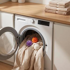 Eco-Friendly Soft Reusable Tangle Free Lantern Washer Balls PP Mesh Washing <b>Machine</b> Laundry Balls Pet Hair Remover 4 Pack - Product Image 1