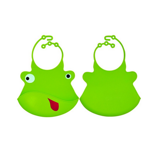 Bavoir bébé en silicone imperméable, couleur personnalisée, pour nourrissons et tout-petits, tablier repas enfant, logo personnalisé, vente en gros - Product Image 4