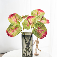 Groothandel Kunstbloemen Enkelstam Latex Flamingo Bloem Kunstbloemen voor Bruiloft Wegdecoratie