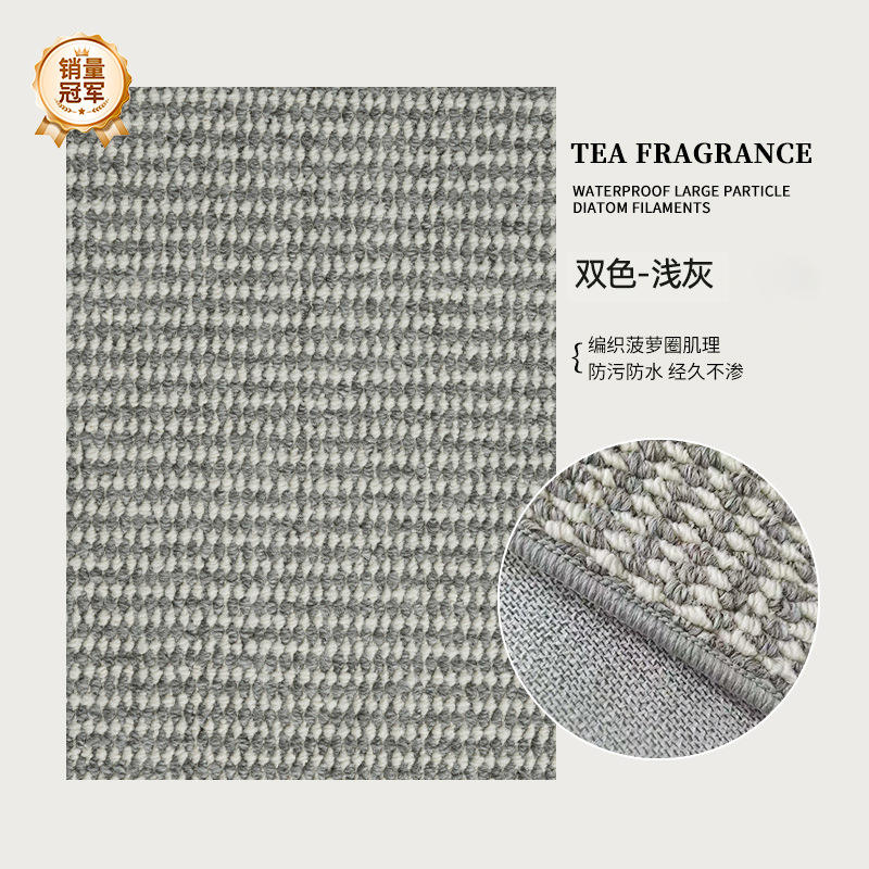 Two-tone light gray polypropylene pineapple ring TPR