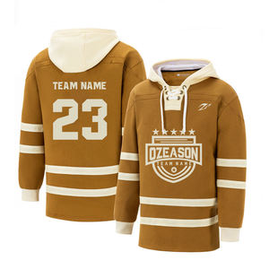 Toptan özel Logo boş erkekler hokey uygulama forması Hoodie kış klasik yüksek kaliteli süblimasyon buz hokeyi <span class=keywords><strong>Jersey</strong></span> - Product Image 4