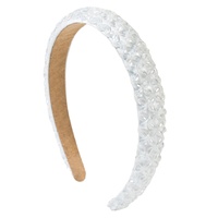 Vente en gros de luxe bandeau en cristal avec strass pour femmes