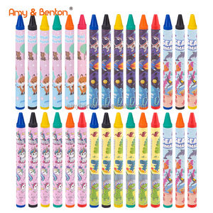 Ensemble de crayons de cire non toxique thème dinosaure Dino jouet de <span class=keywords><strong>dessin</strong></span> peint pour enfants cadeau de <span class=keywords><strong>dessin</strong></span> d'anniversaire - Product Image 3