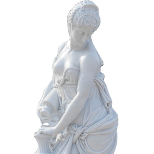 Scultura in Pietra di Dea Greca Antica a Grandezza Naturale Intagliata a Mano Statue in Marmo delle Quattro Stagioni per <span class=keywords><strong>Giardino</strong></span> - Product Image 1
