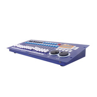 Iluminación LED para Discoteca y DJ, Consola de Control Remoto de 4 Canales DMX512 con Atenuador, Sistema de Iluminación Portátil con Salida de 8A