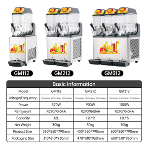 Bindose Đa Chức Năng Thương Mại Thép Không Gỉ Sinh Tố Máy Xay Sinh Tố Kỹ Thuật Số Kiểm Soát Nhiệt Độ Frost Miễn Phí Làm Mát Cho Lạnh - Product Image 1