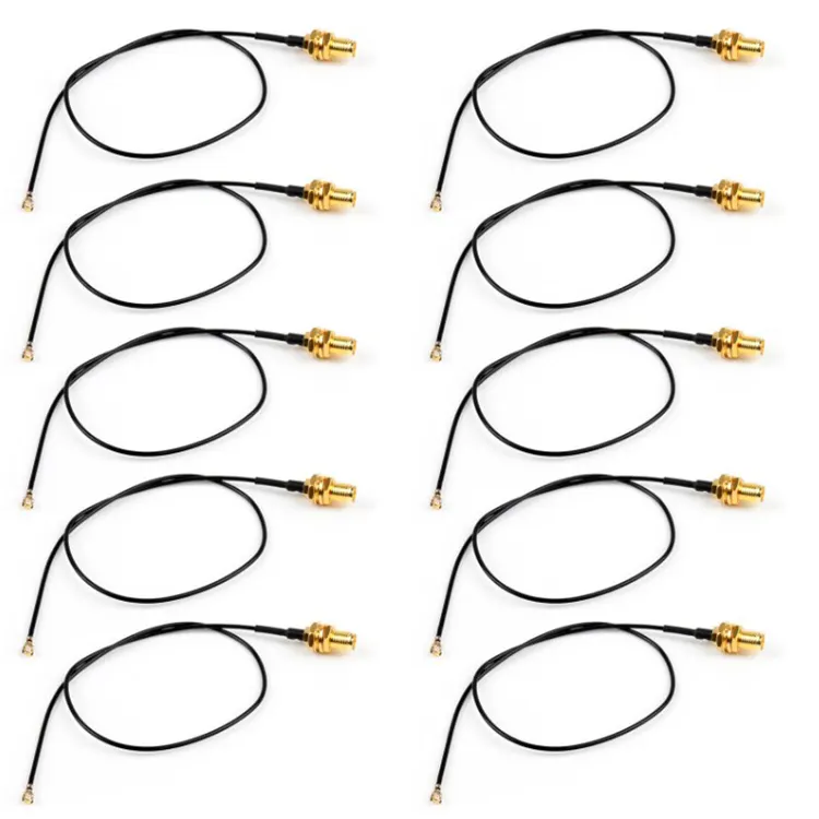 Customized 50 Ohms Micro Copper Aluminum Rf Cable Rg137 Coaxial,Rf Cable With SMA Connector