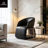 Designer-Sessel mit einzigartigem Reißverschluss-Design, luxuriöser gepolsterter Freizeitstuhl, Kunstdekor-Einzelsessel für Hotellobby