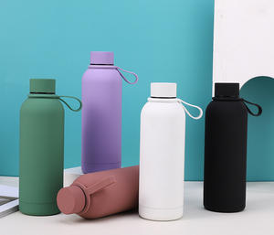 Fábrica 17oz Logotipo personalizado Color verde oscuro Mango a prueba de fugas Botella de vacío Frasco térmico de acero inoxidable para <span class=keywords><strong>agua</strong></span> fría y <span class=keywords><strong>caliente</strong></span> - Product Image 4