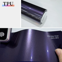 KUMOSHI Vente en gros de film TPU 7,5 mil avec finition satinée, technologie de changement de couleur, film de protection de peinture PPF, résistant aux rayures et aux UV