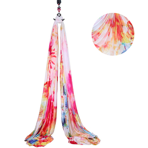 Juego de seda aérea 100% Nylon 40D Gradiente Columpio de yoga aéreo 9,8 m para yoga aéreo Acrobacia Fitness interior - Product Image 2