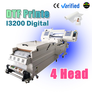 I3200 kỹ thuật số dtf 4-đầu máy in 60cm bù đắp chuyển máy cho pet phim & quần áo với tự động lắc bột hệ thống - Product Image 4