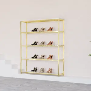 Espositore per scarpe di nuovo design di alta qualità espositore per borse e scarpe a parete per display espositore per borse per scarpe al dettaglio