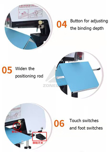 Foot Pedal Wire Stitching Machine for Brochure Manual Notebook Small Business Use - Product Image 6