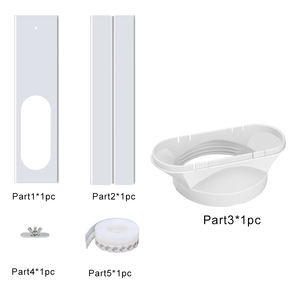 <span class=keywords><strong>Aire</strong></span> <span class=keywords><strong>acondicionado</strong></span> Universal <span class=keywords><strong>ventana</strong></span> corredera <span class=keywords><strong>ventana</strong></span> de ventilación <span class=keywords><strong>Kit</strong></span> 2PCS 16,93 pulgadas boca plana de PVC <span class=keywords><strong>Ventana</strong></span> de <span class=keywords><strong>aire</strong></span> <span class=keywords><strong>acondicionado</strong></span> Placa de sellado <span class=keywords><strong>Kit</strong></span> - Product Image 3