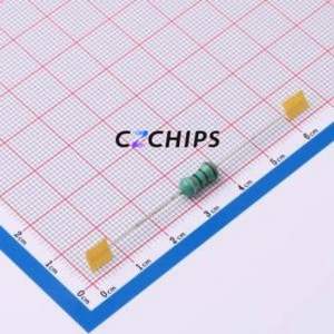 วงแหวนสี PDSH0512I-100M/ตัวเหนี่ยวนำผ่านรูผ่านชิ้นส่วนรู (THT),D5xL12.5mm 10uH 20% 1.1A - Product Image 1