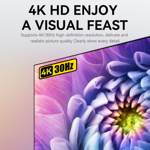 مخرج صوت بعيد المدى HDMT KVM der 4K30Hz يدعم وصلة لوحة مفاتيح USB TX RX Extension mأر - Product Image 3