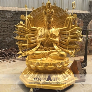 Grande œuvre décorative extérieure de <span class=keywords><strong>bouddha</strong></span> assis <span class=keywords><strong>pour</strong></span> les statues de <span class=keywords><strong>bouddha</strong></span> assis dans le parc et le complexe - Product Image 4