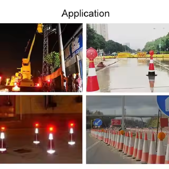 Strobe Research OEM Solar LED Traffic Safety Red Blue Strobe Traffic Warning Signal ...