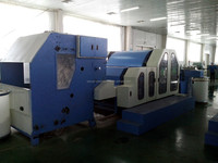 Équipement de cardage de fibres animales haute capacité Yuanquan, machine à filer le cachemire haute vitesse pour la fabrication de touffes de laine