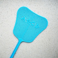 Raquette anti-moustiques manuelle d'été, grande taille, usage domestique, manche long, durable, non toxique