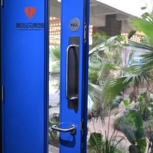 Porte de sécurité Mexin de haute qualité, porte coupe-feu isolée pour intérieur, portes coupe-feu en acier de classe A et B pour usine - Product Image 4