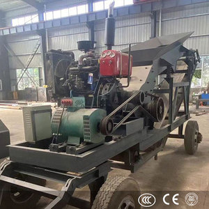 Concasseur à marteaux mobile de petite taille pour usine de fabrication, mini-broyeur de pierres à moteur diesel, machine de concassage de minerai d'or et de roche - Product Image 6