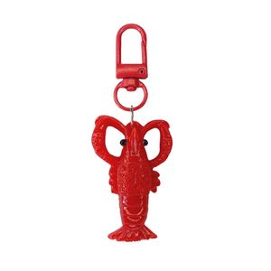 Novelty 3D Lobster Keychain Realistic Animal Pendant Funny Toy for Keys Bag Wholesale - Product Image 1
