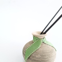 Diffuseur de parfum rétro de luxe personnalisé en pot de céramique, avec huiles essentielles naturelles, parfum longue durée, écologique et sans alcool