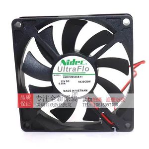 Ventilateur de châssis Nidec UltraFlo 80x80x25mm 12V 0,50A, refroidissement de boîtier d'ordinateur à haut débit d'air - Product Image 2