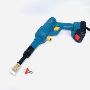 Juego de 5 Herramientas Eléctricas Combinadas: Taladro de Impacto, Llave Inalámbrica Angular sin Escobillas, Pistola para Autos, Motosierra - Product Image 3